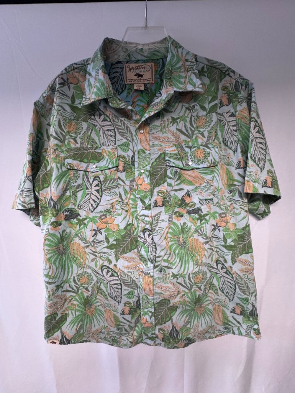 Western Aloha Short Sleeve Shirt